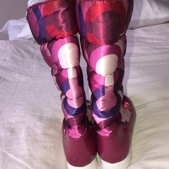 Vintage COACH Winter Boots - Picture 2 of 3